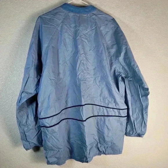 Vintage UNC Carolina Nike Team Windbreaker Sweatshirt L Center Swoosh Tar Heels - Picture 2 of 10